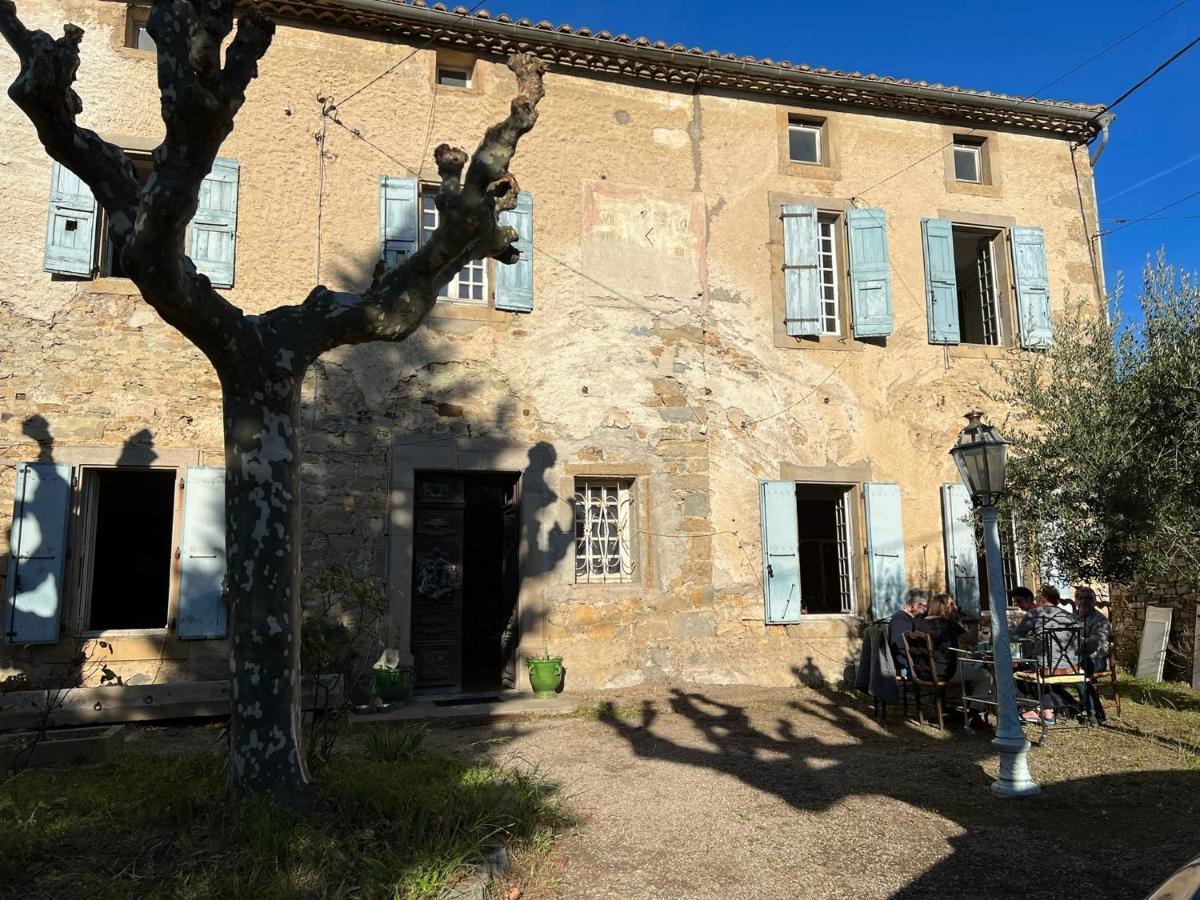 Les 3 Platanes Bed & Breakfast Conilhac-Corbieres Bagian luar foto